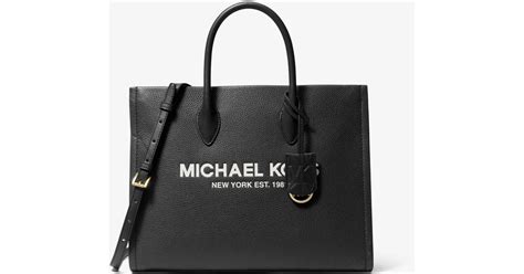 borsa michael kors mirella|Mirella Medium Pebbled Leather Tote Bag .